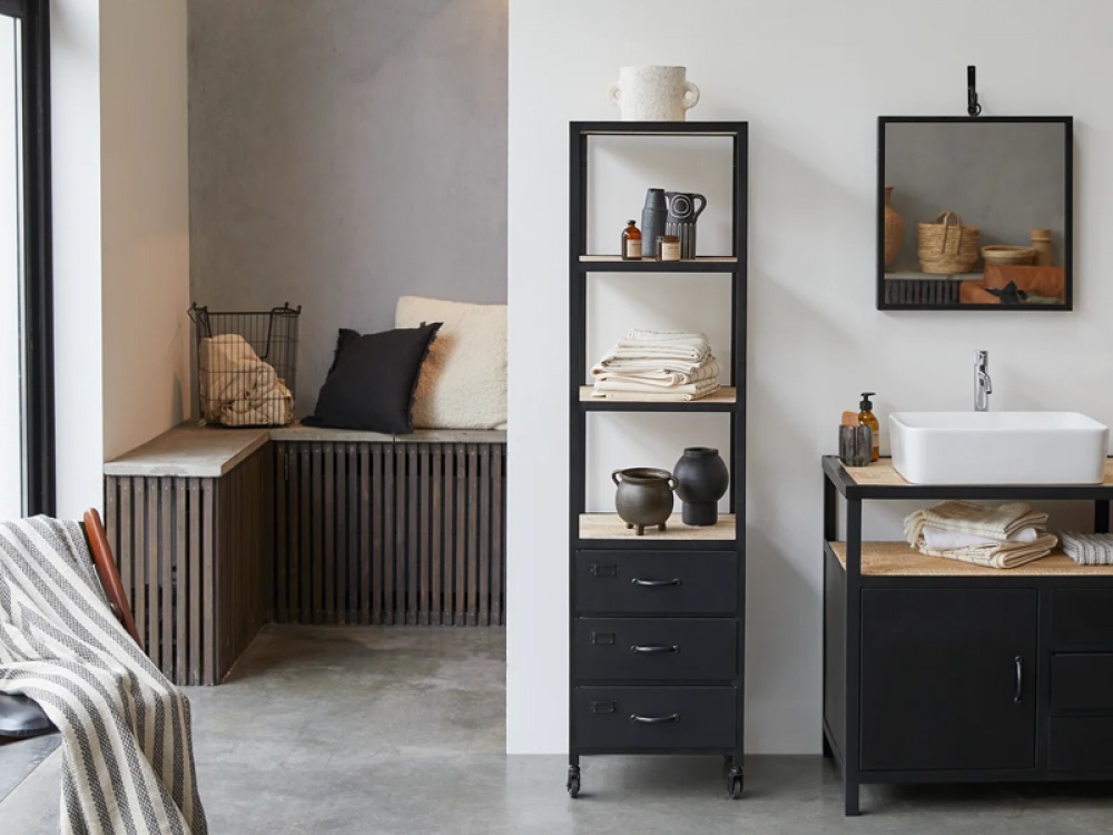 Tikamoon bathroom deals cabinet